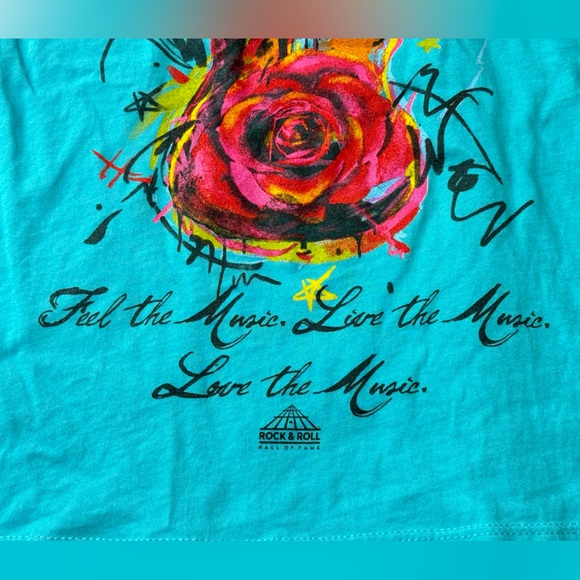 Rock ‘n’ roll Hall of Fame Short Sleeve T-shirt.  Size Small.  100% Cotton. - Picture 5 of 10